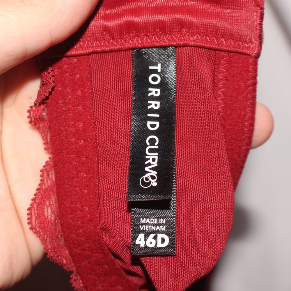 Pre-Owned Torrid Xo Plunging Push-Up Bra Plus Siz… - image 5